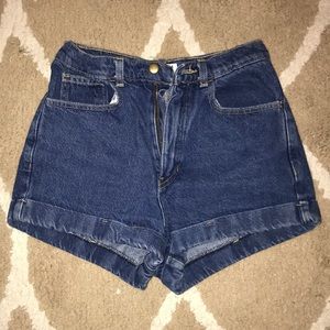 SOLD. American Apparel high waisted shorts